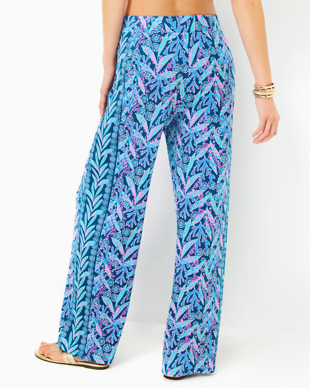 31" Allena Knit Palazzo Pant