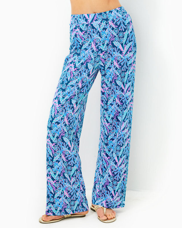 31" Allena Knit Palazzo Pant