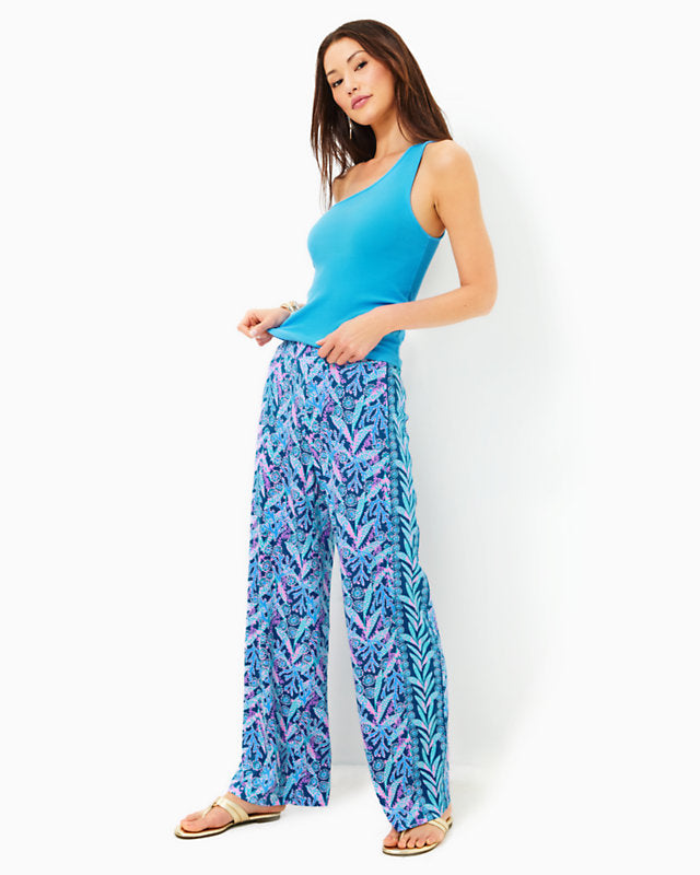 31" Allena Knit Palazzo Pant