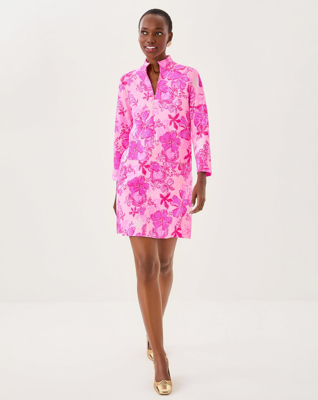 Rosie Dress - Parigi Pink Supporting Squad