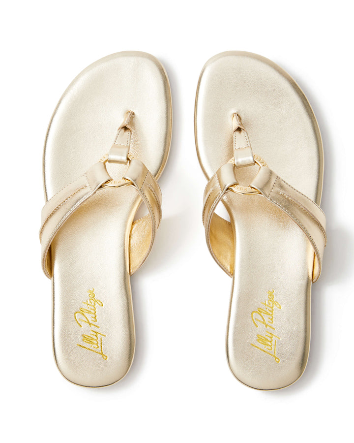 Mckim Sandal - Gold Metallic