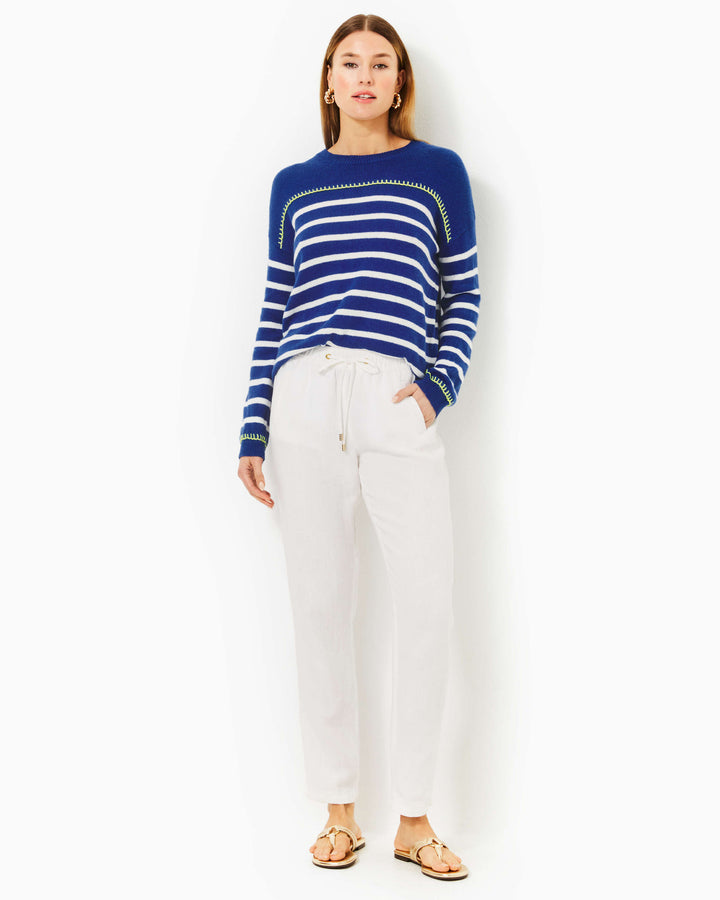 Kyren Sweater - Blue Med Never Ending Stripe