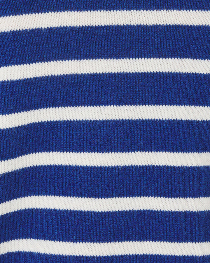 Kyren Sweater - Blue Med Never Ending Stripe