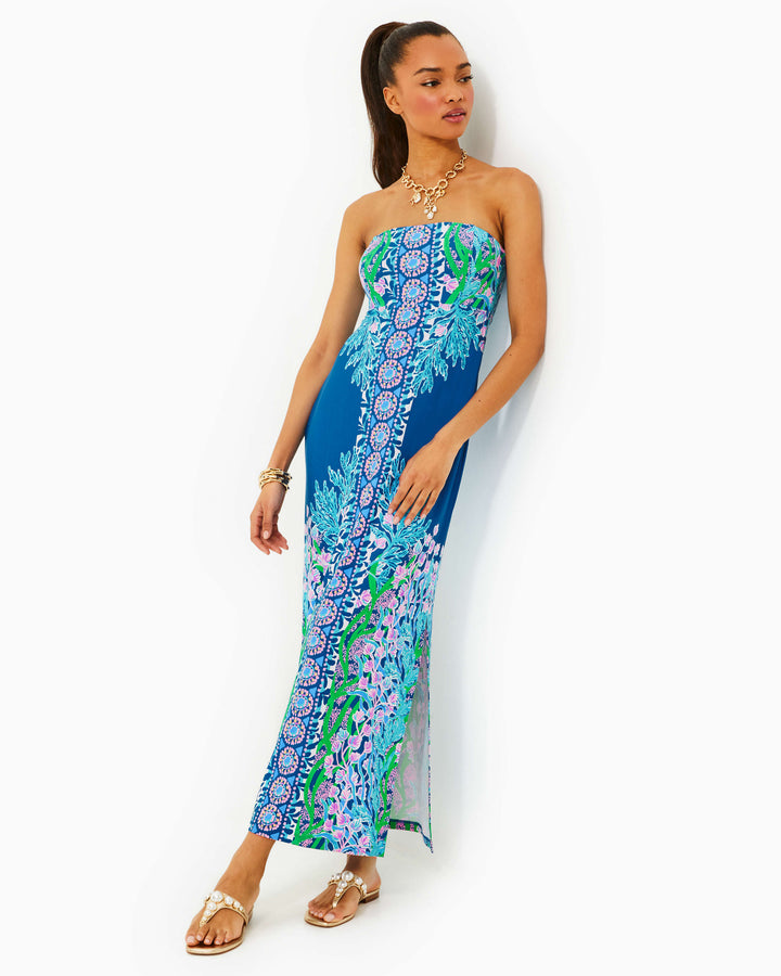 Noa Strapless Maxi Dress