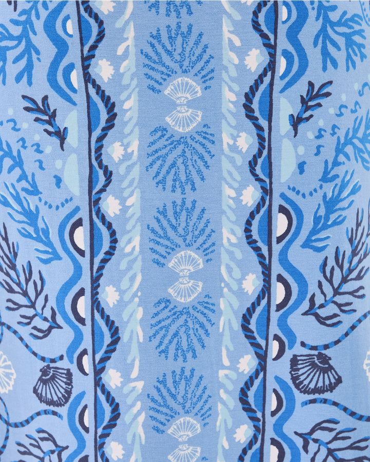 Noa Strapless Maxi Dress - Jacaranda Blue Knotty And Nice
