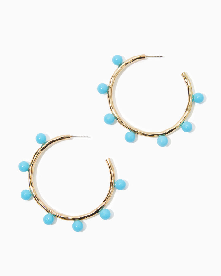 Wave N Sea Hoop Earrings