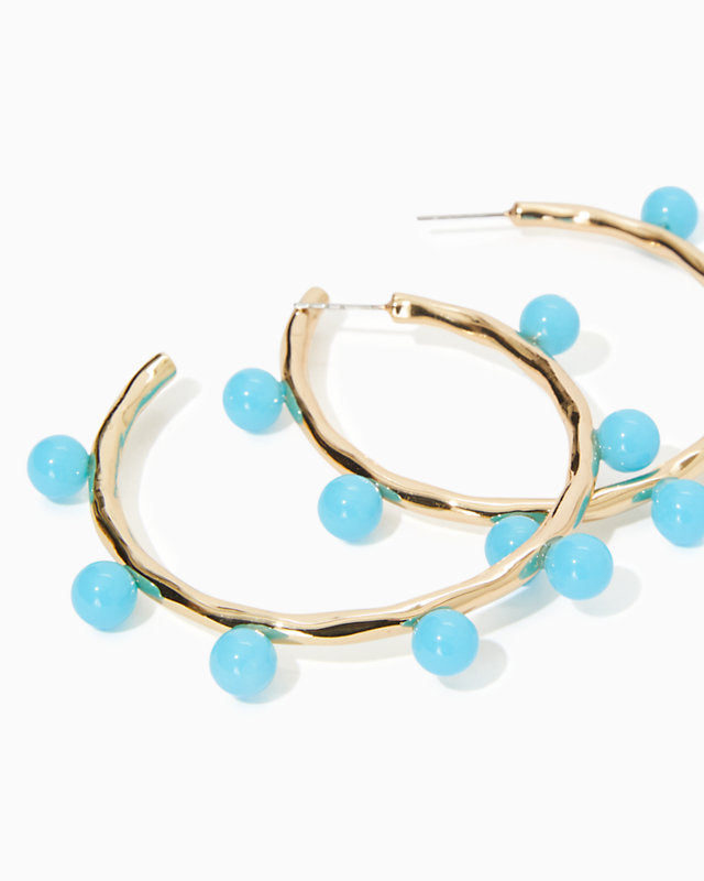 Wave N Sea Hoop Earrings