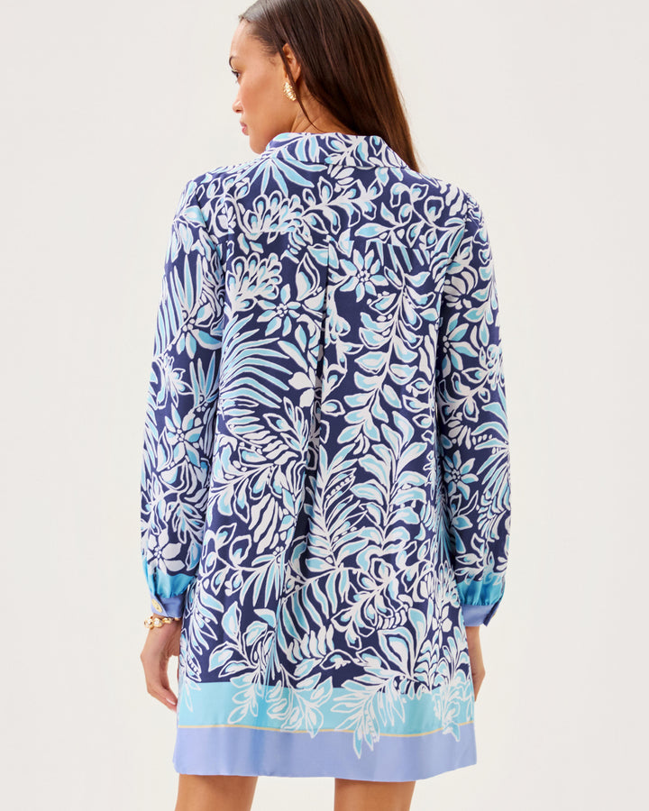 Iralanne Long Sleeve Popover Dress