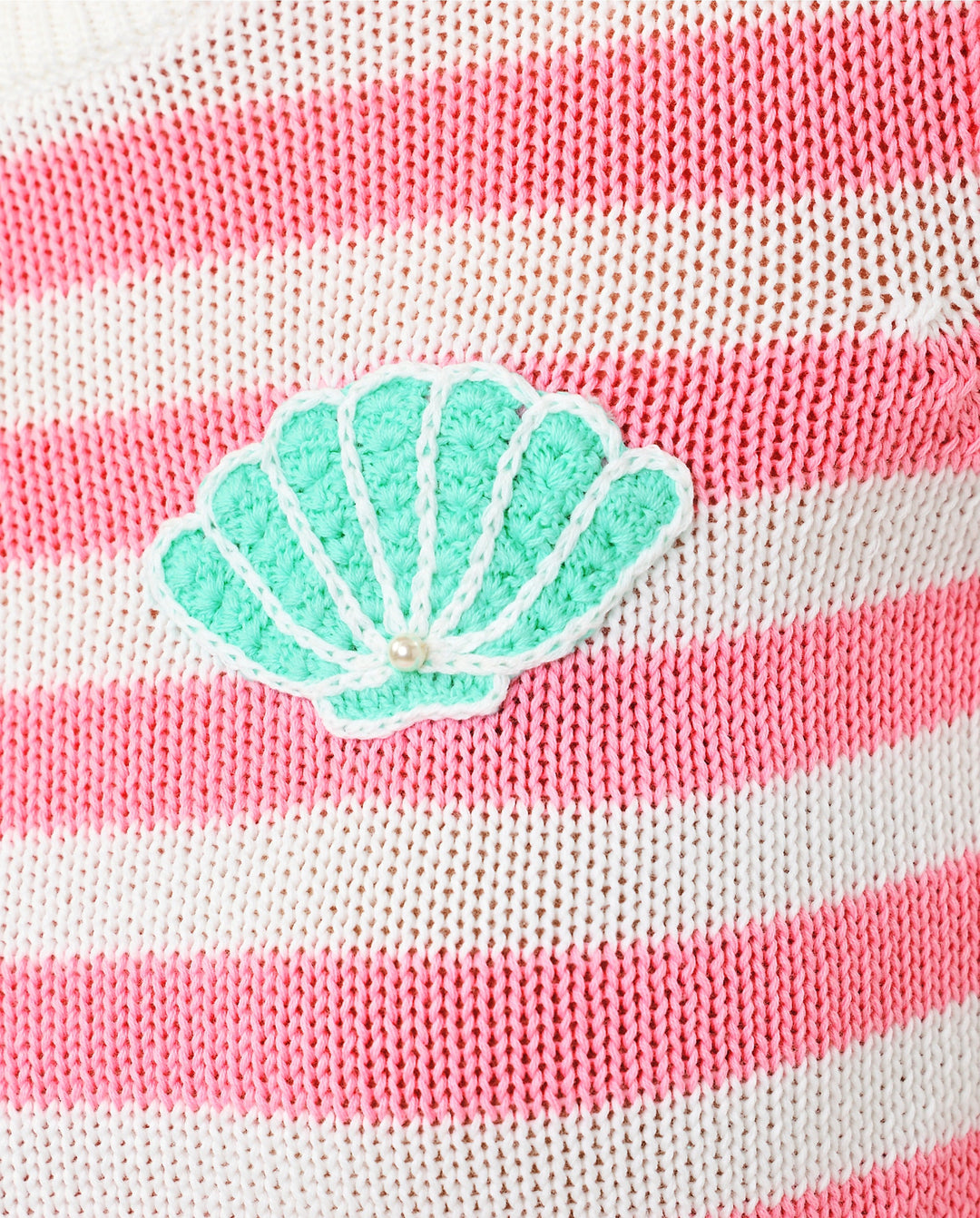 Kellyn Sweater - Conch Shell Pink Nauti Stripe