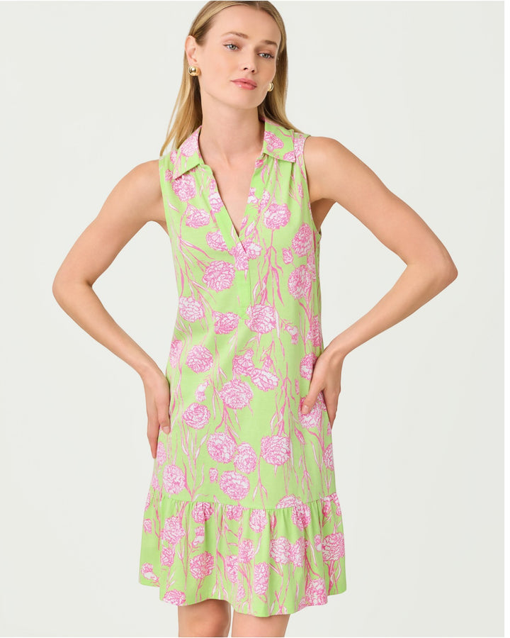 Riegan Dress - Pistachio Macaron Alina