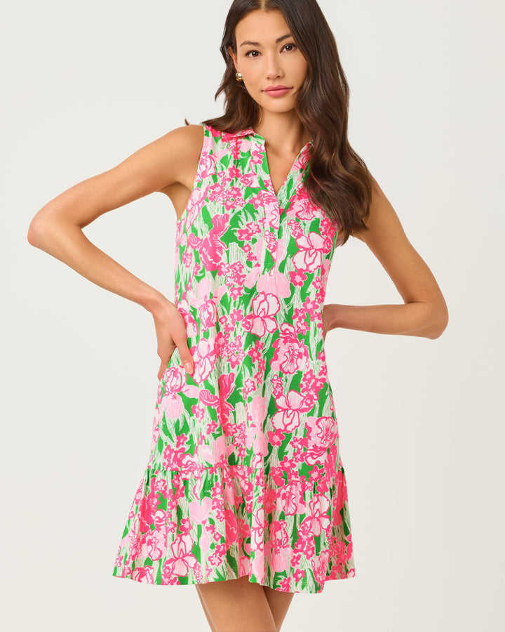 Riegan Dress - Putting Green Hannah
