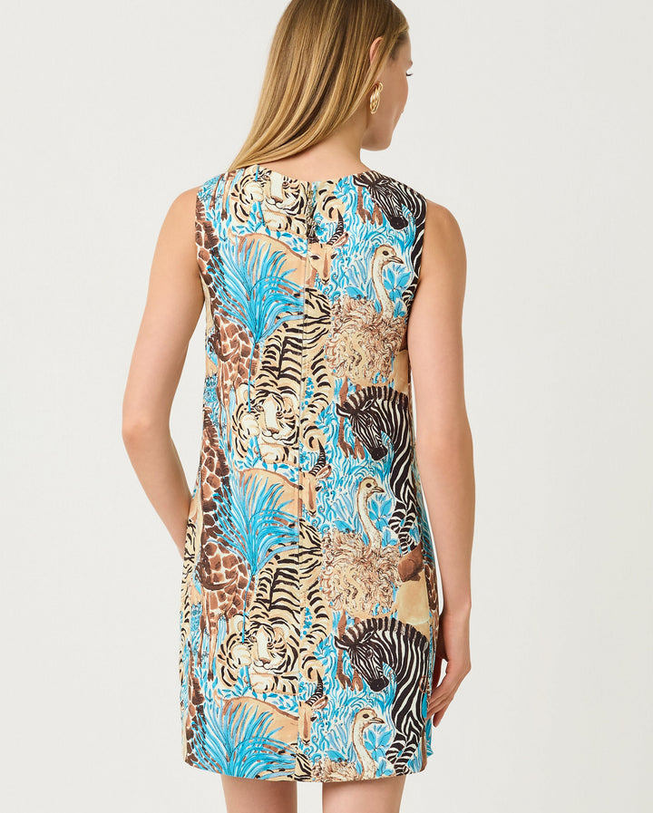 Edita Shift - Breezy Aqua Lilly Zoo Engineered Woven