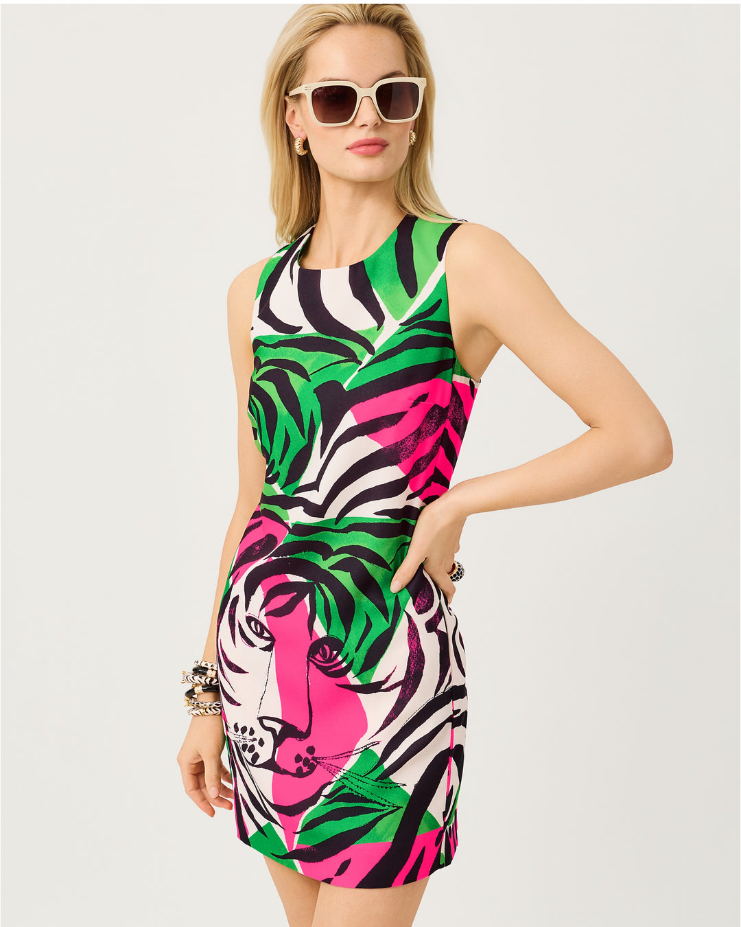 Edita Shift Dress - Onyx Big Irv