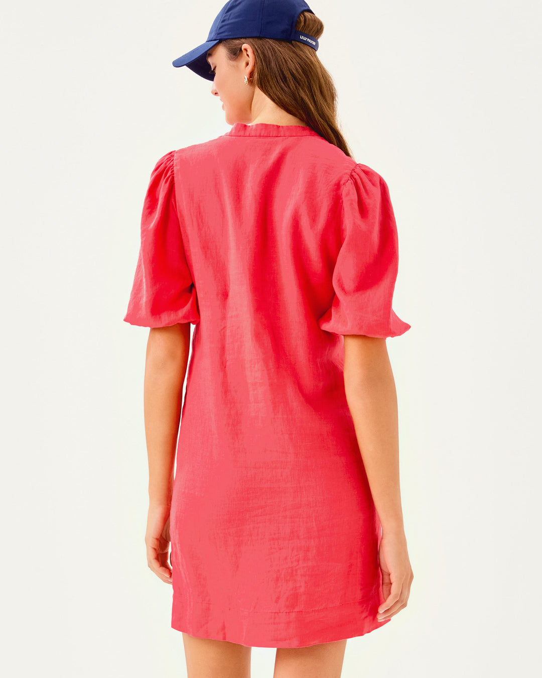 Mialeigh Linen Dress Peppermint Palm Lou Mialeigh Linen Dress Peppermint Palm Lou