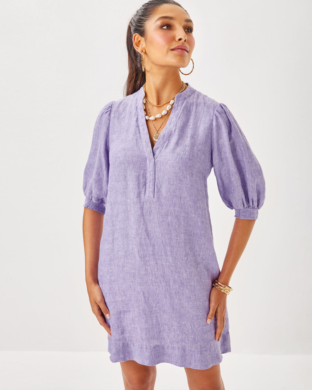 Mialeigh Linen Dress
