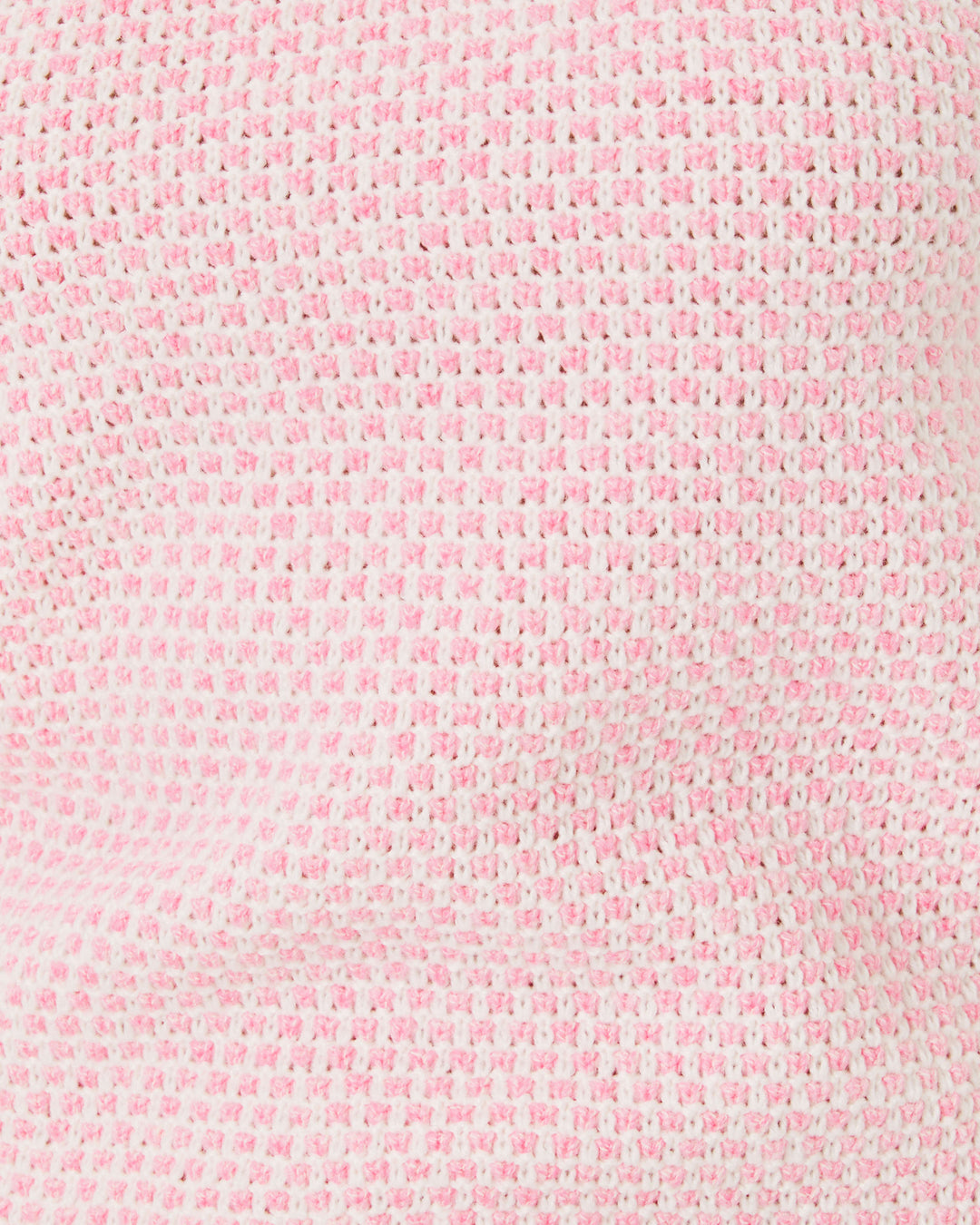 Cavan Sweater Set - Heathered Conch Shell Pink Coastal Check