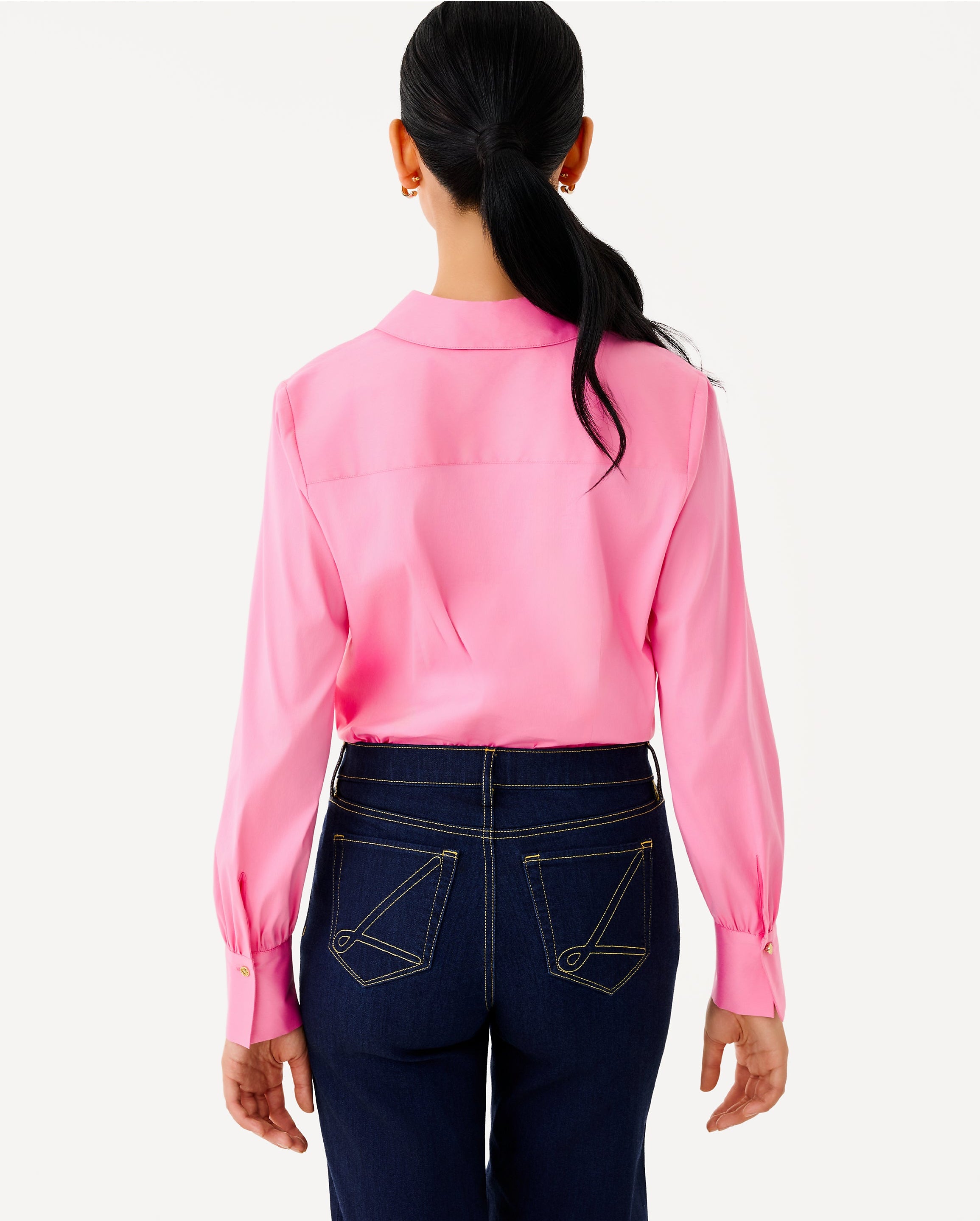 The Tie Lilly Shirt - Confetti Pink – Peppermint Palm Lou