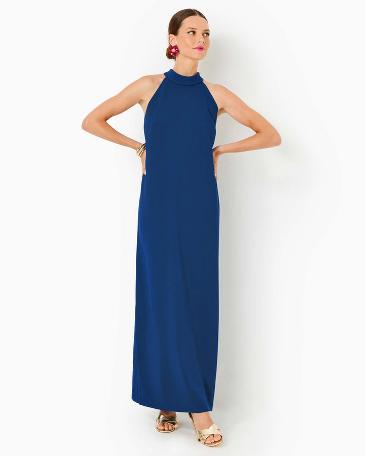 Alaric Halter Maxi Dress