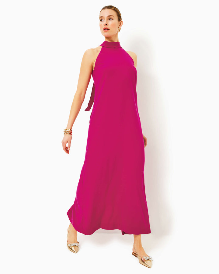 Alaric Halter Maxi Dress