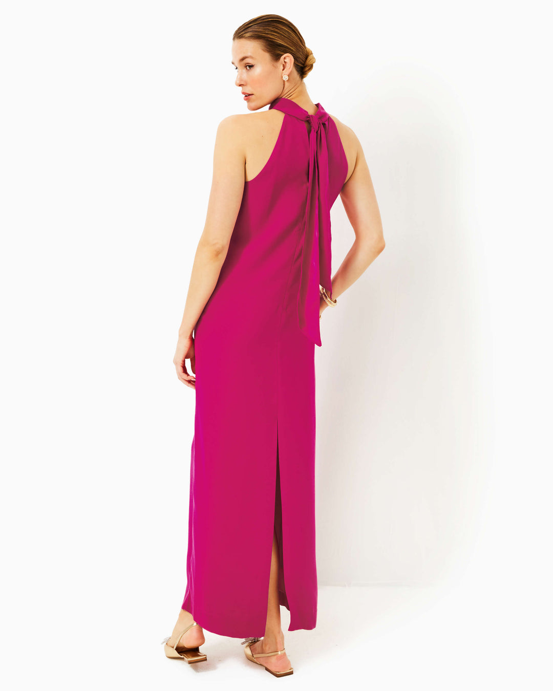 Alaric Halter Maxi Dress