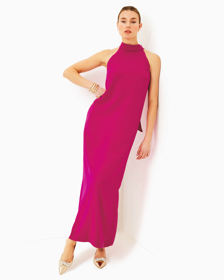 Alaric Halter Maxi Dress