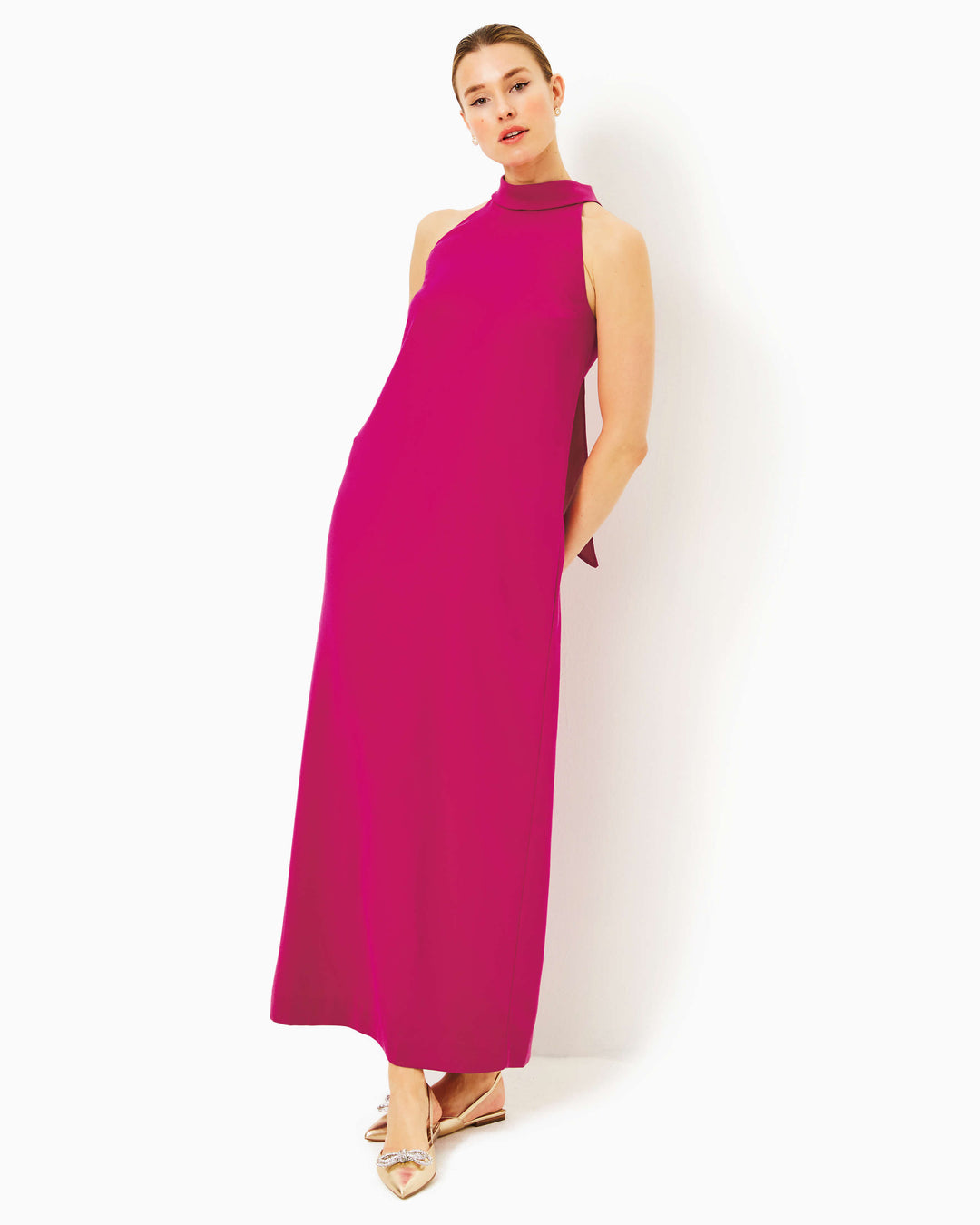 Alaric Halter Maxi Dress