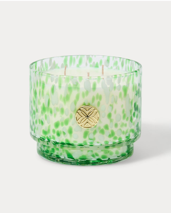 Speckled Glass Candle