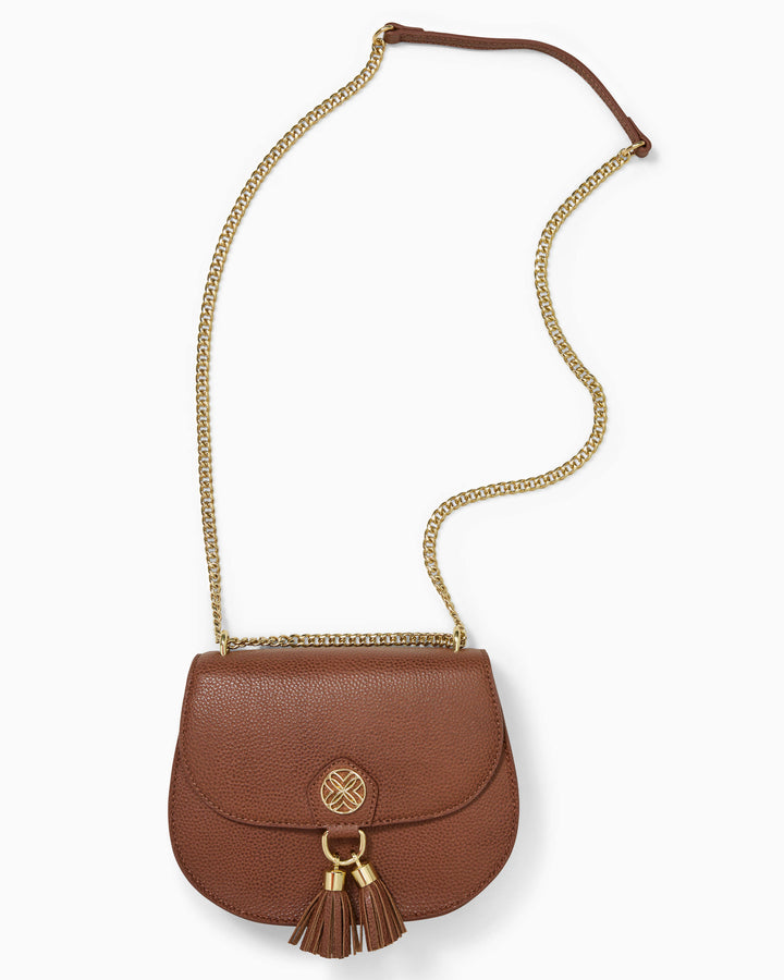 Sirena Leather Crossbody Bag