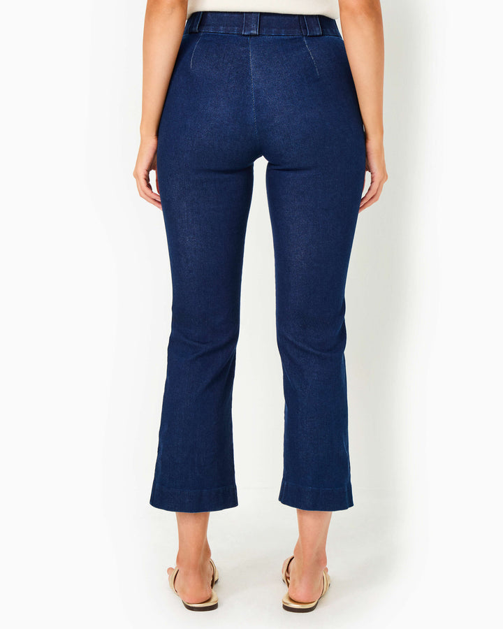 27" Parrish High Rise Crop Flare Pant