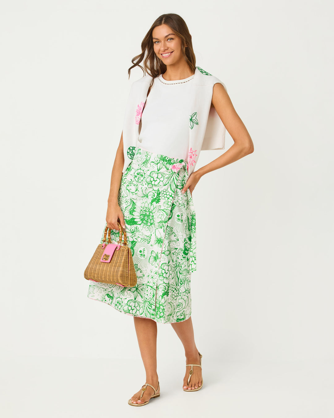Leena Top Handle Bag - Cherry Blossom Pink X Honey