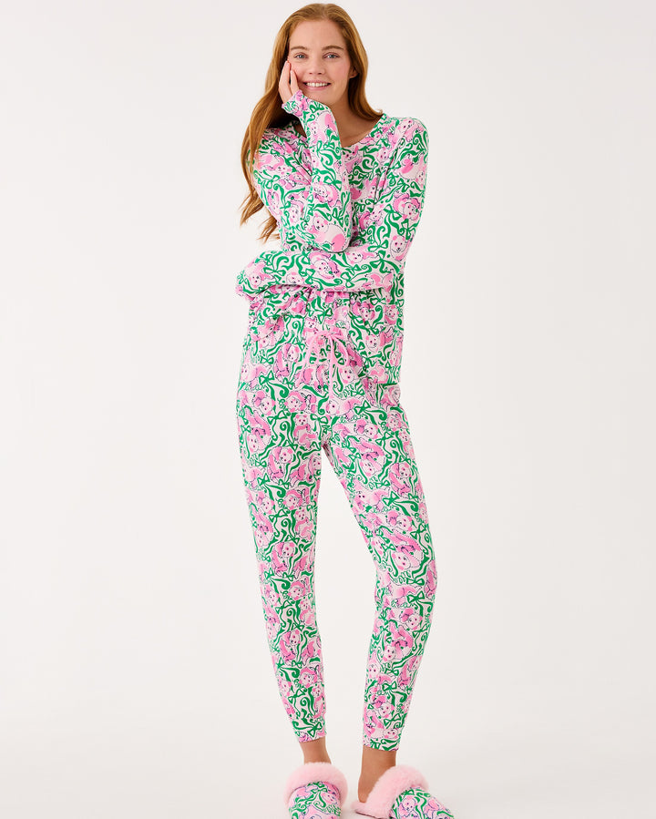 Jeffers Pajama Pant - Pink Quartz