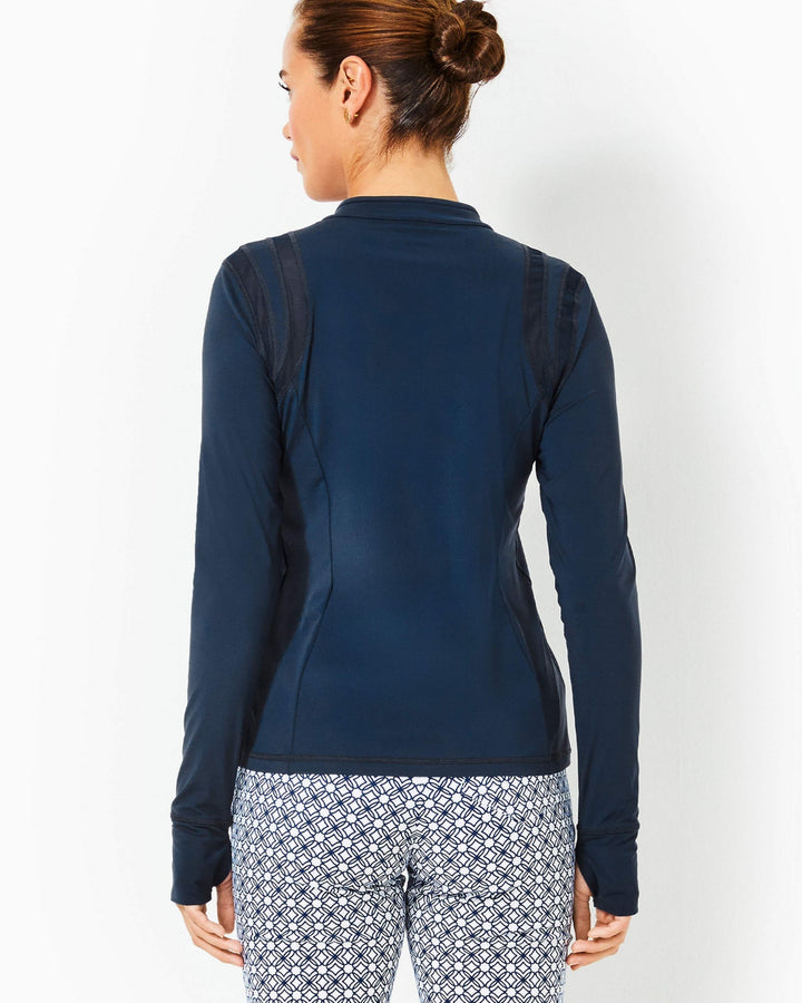 Islandia Half Zip Sunguard - Low Tide Navy