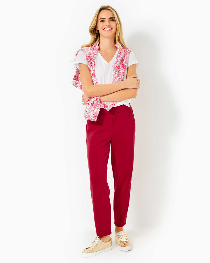 Upf 50+ 27" Riley Pant - Malbec Red