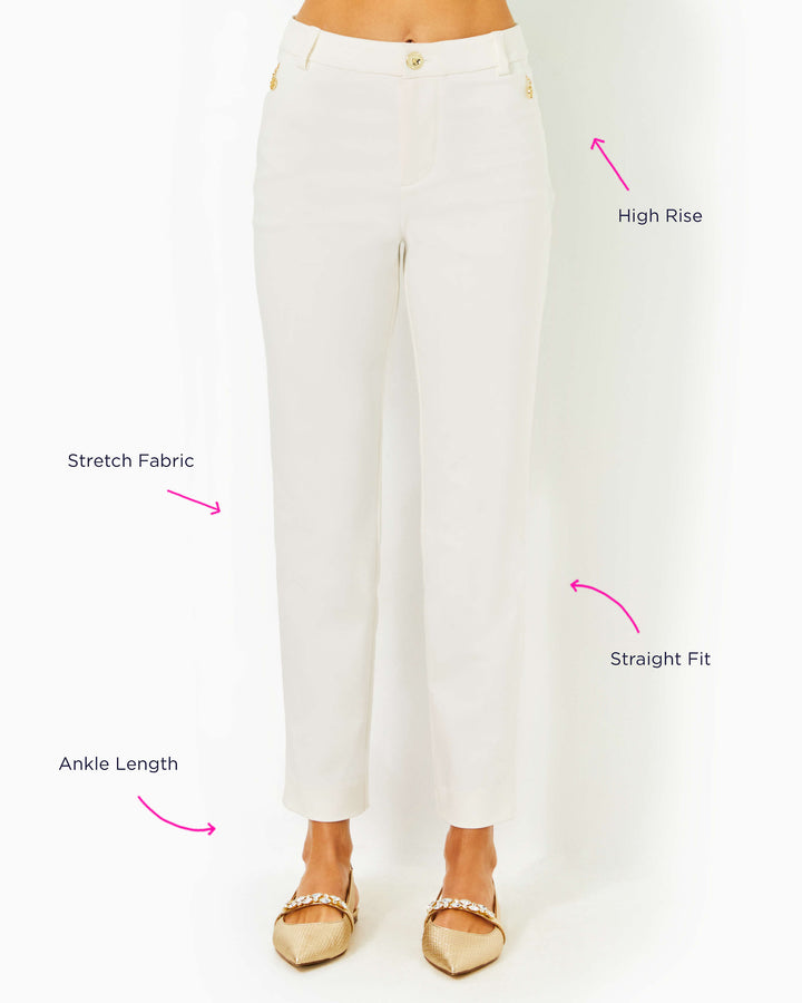 29" Ana High Rise Pant - Coconut