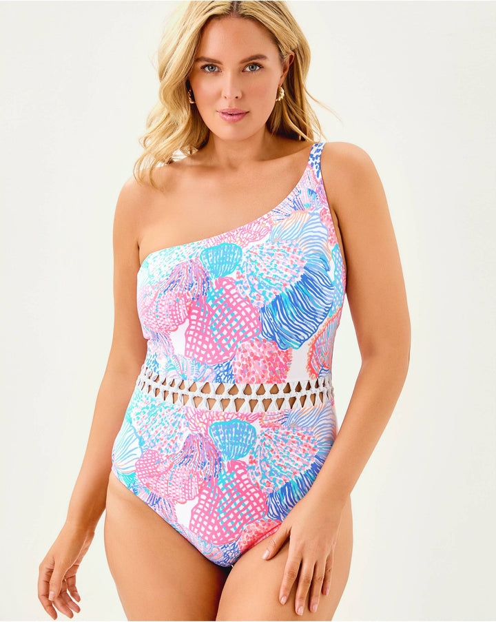 Tarly One Piece Swimsuit - Multi Roar of the Seas