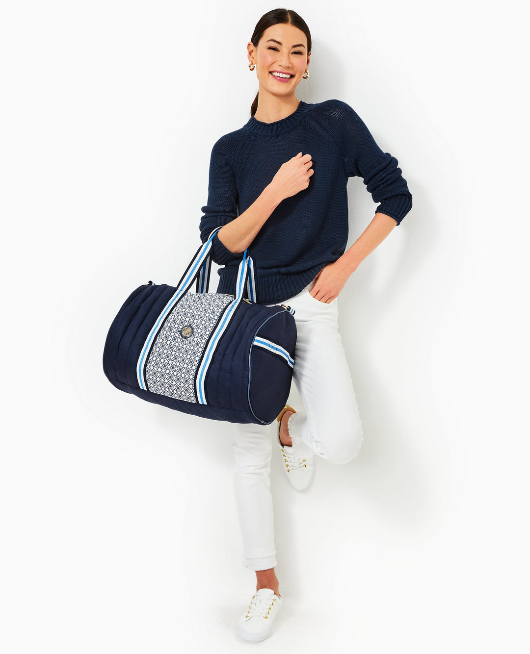 Quilted Puffer Halton Duffel Bag