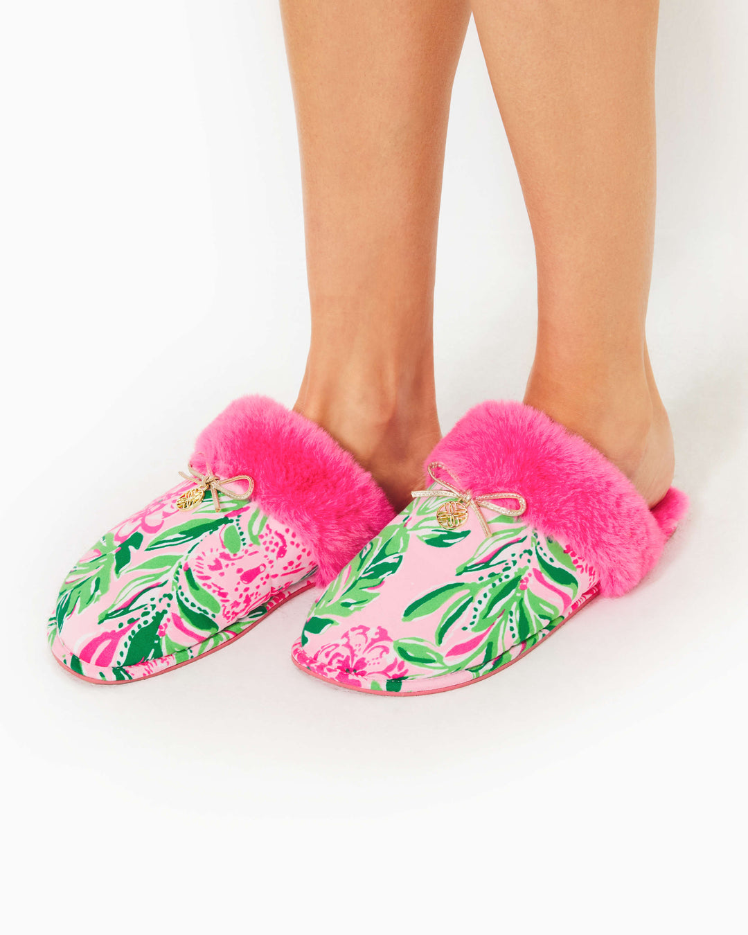 Harte Bow Slipper - Conch Shell Pink Koala La La