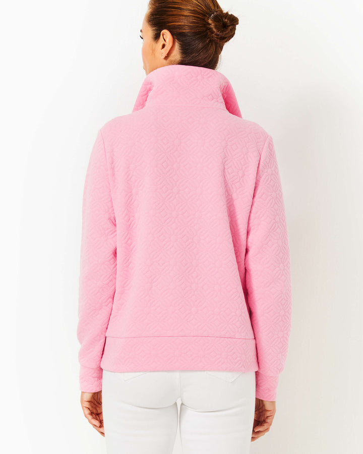 Eleni Pullover - Conch Shell Pink Butterfly