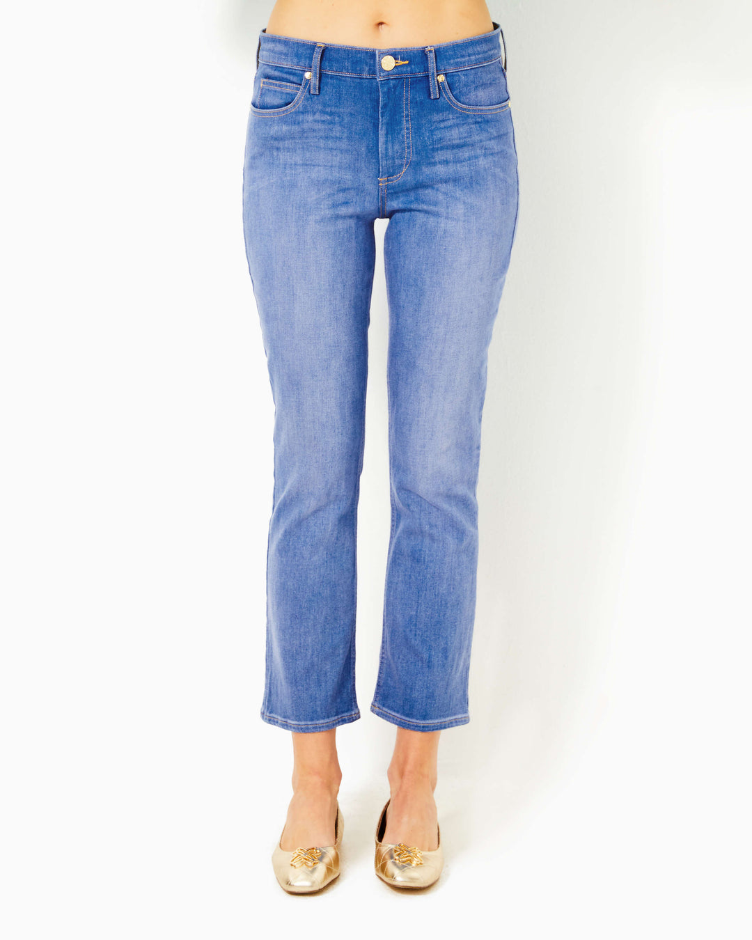 27" Liza High Rise Crop Flare Jean