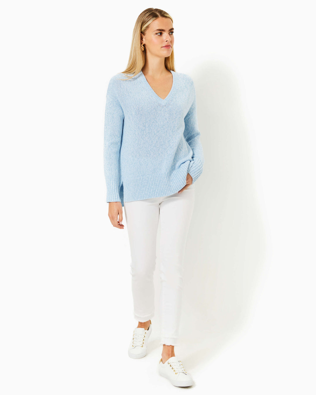 Bedford Sweater - Bonaire Blue Marl