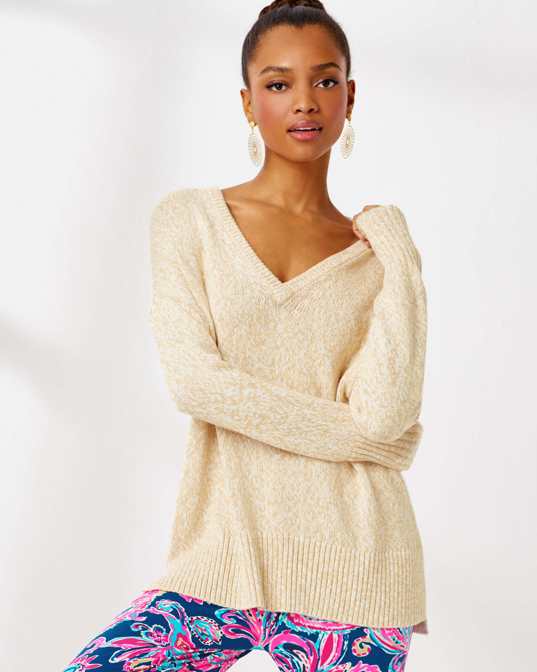 Bedford Sweater - Wicker Tan Marl