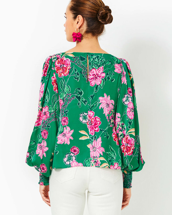 Alfreda Long Sleeve Top - Multi Safari Sanctuary