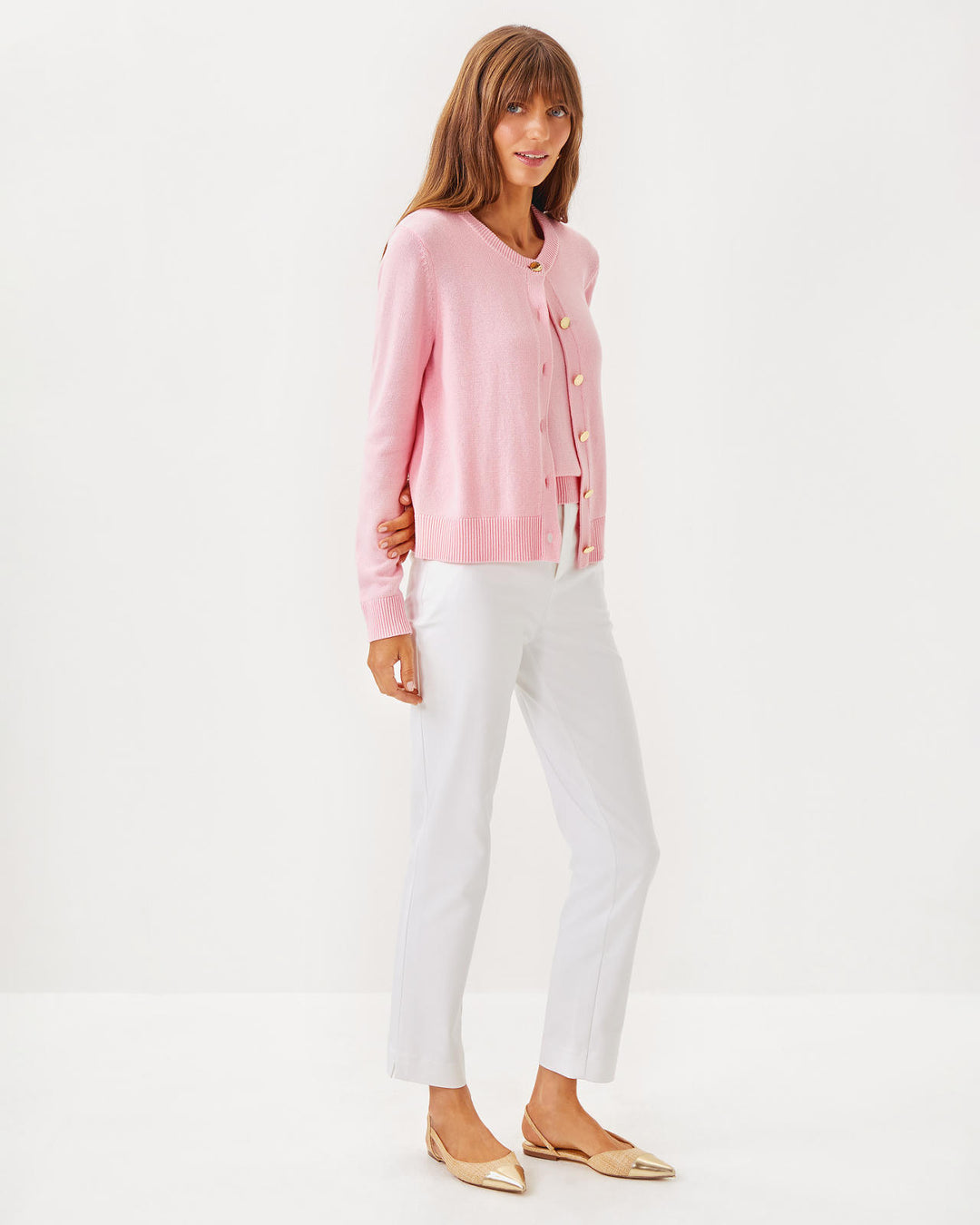 Amalia Cardigan - Pink Muse