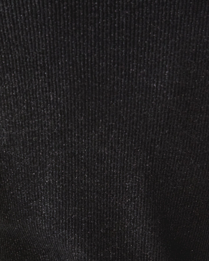 Esli 3/4 Sleeve Sweater - Black Metallic