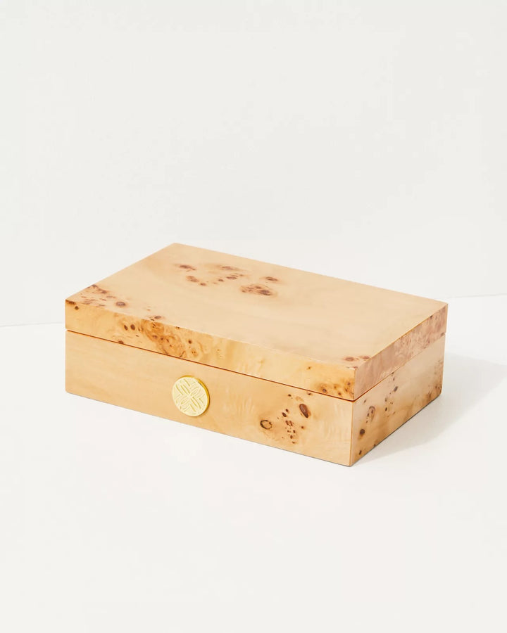 Small Burlwood Box