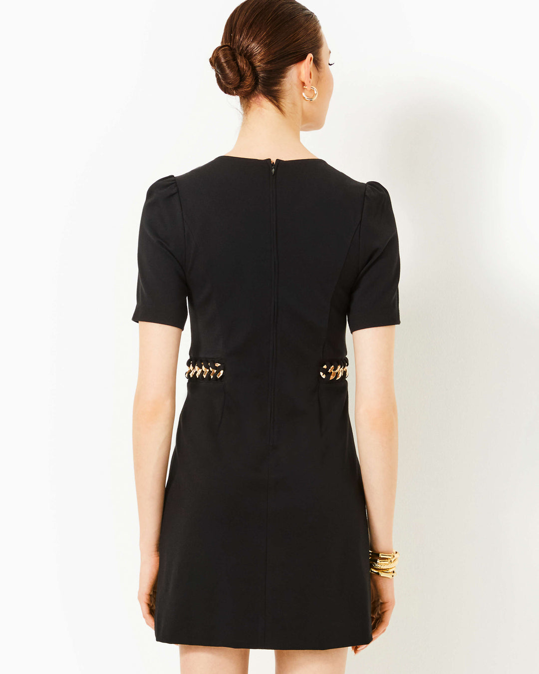 Elinor Shift Dress - Noir