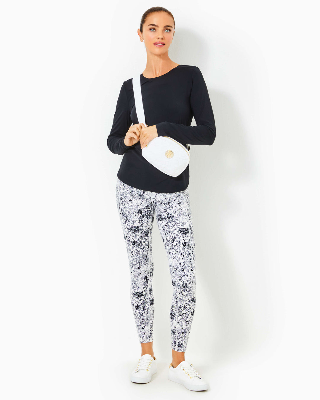 Weekender High Rise Legging - Onyx Animal Magnetism