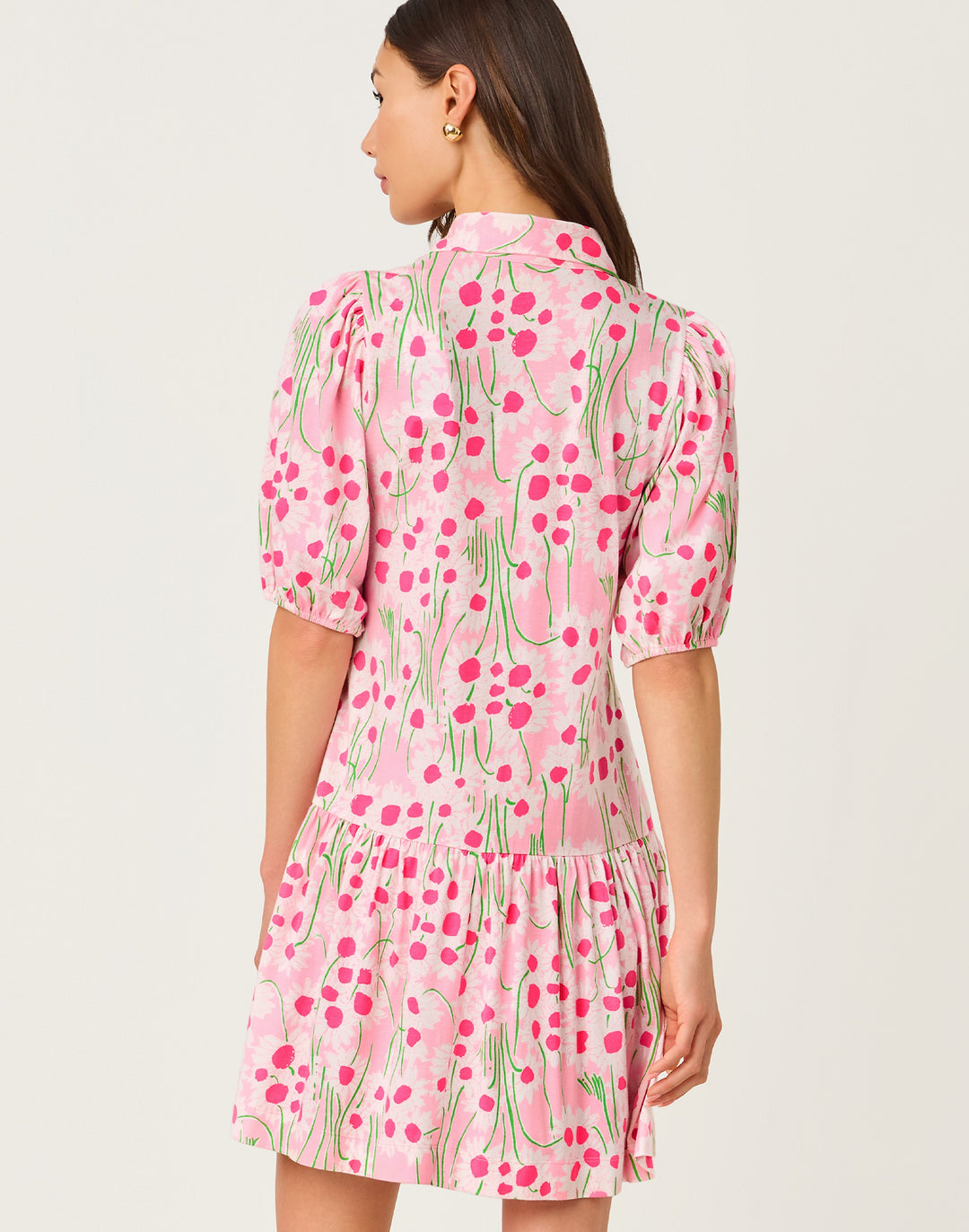 Bingley Dress - Conch Shell Pink Sunny