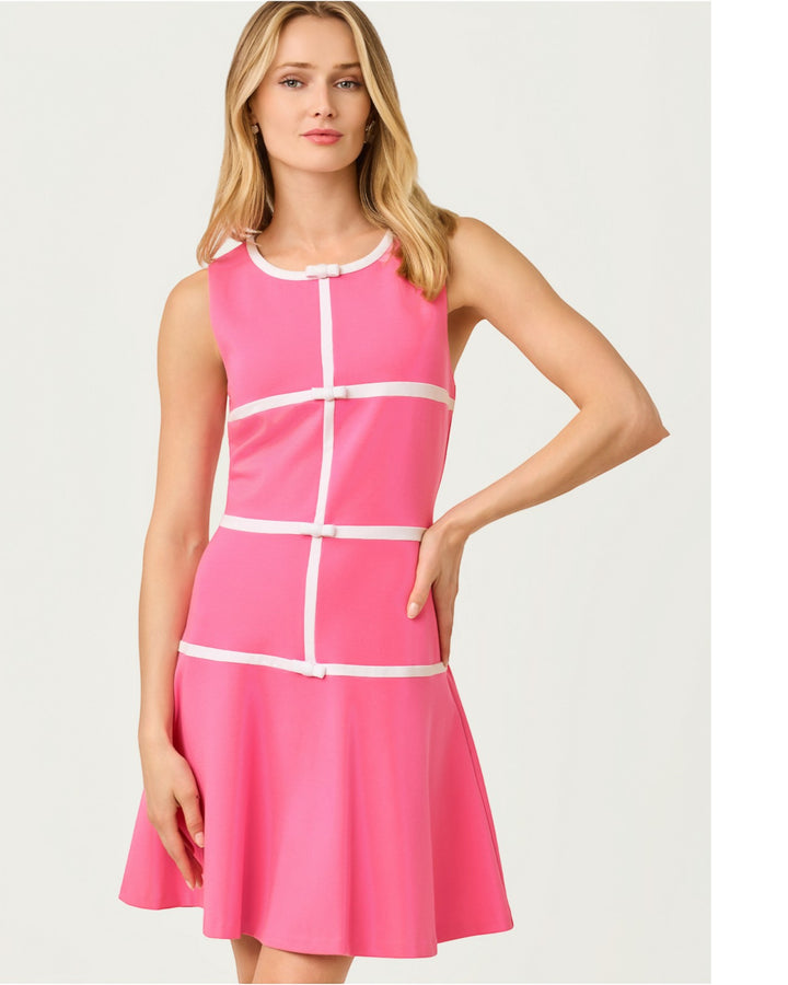 Clancie Dress - Confetti Pink