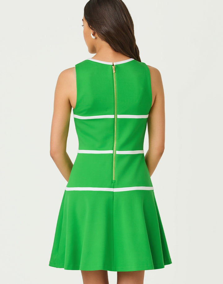 Clancie Dress - Putting Green